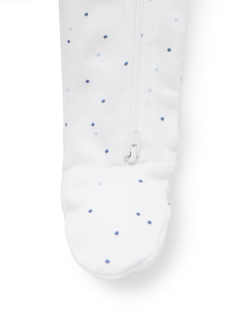 2 Pack Zip Growsuit - Pale Blue Pack