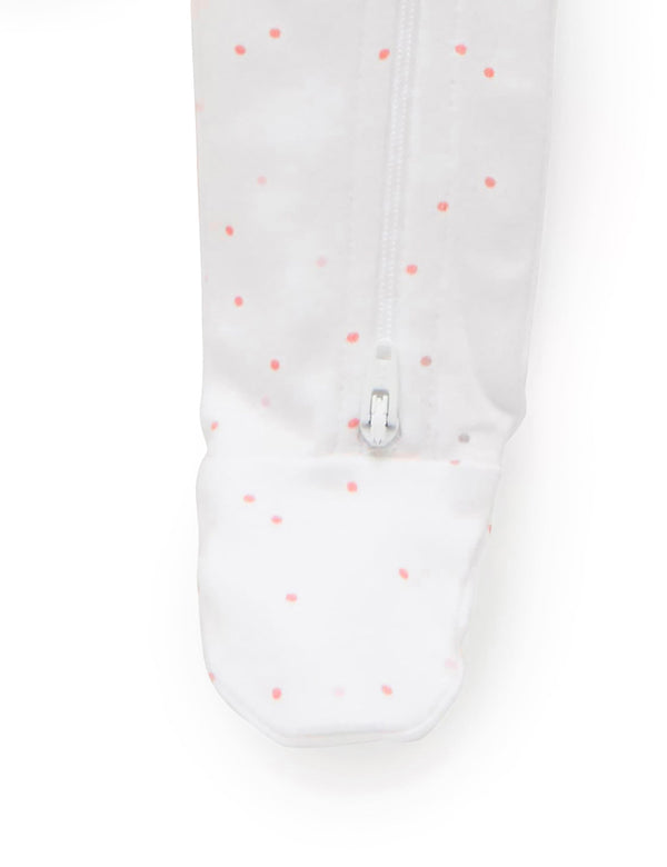 2 Pack Zip Growsuit - Pale Pink Pack