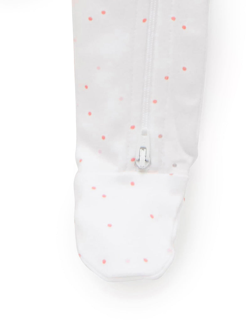 2 Pack Zip Growsuit - Pale Pink Pack