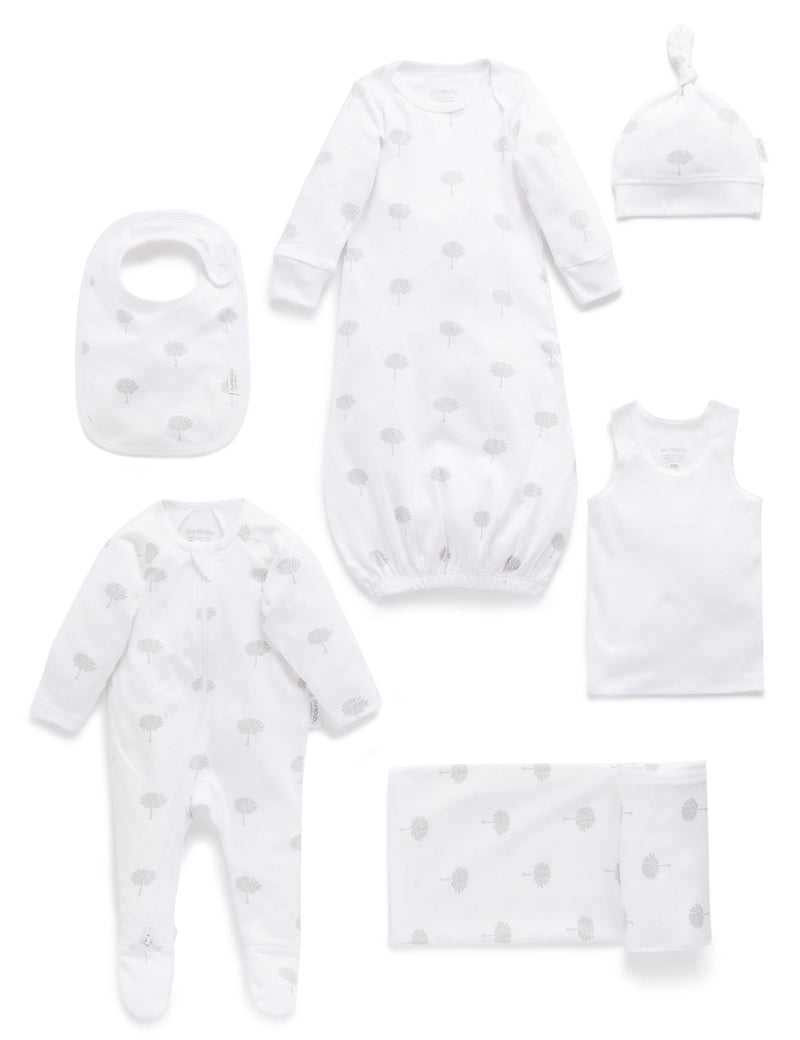 Newborn Hospital Pack - Pale Grey Tree