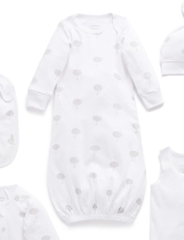 Newborn Hospital Pack - Pale Grey Tree