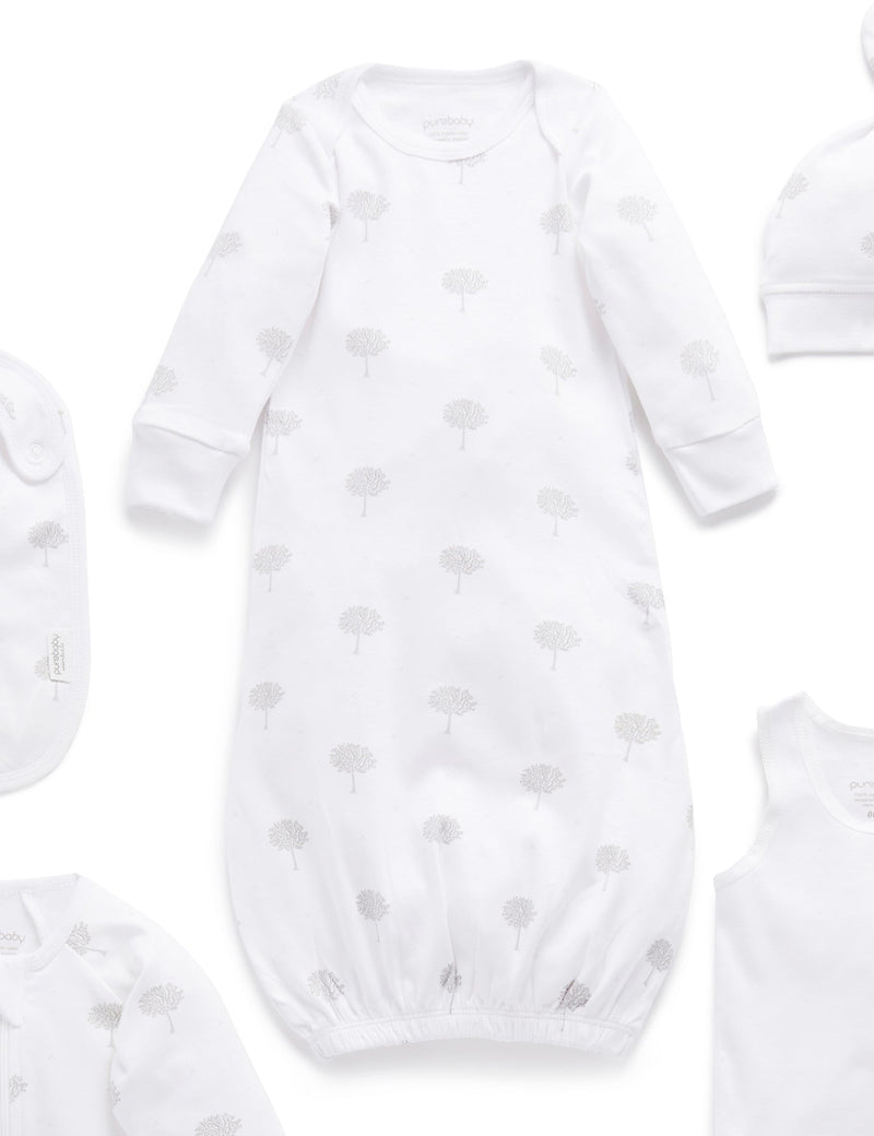 Newborn Hospital Pack - Pale Grey Tree