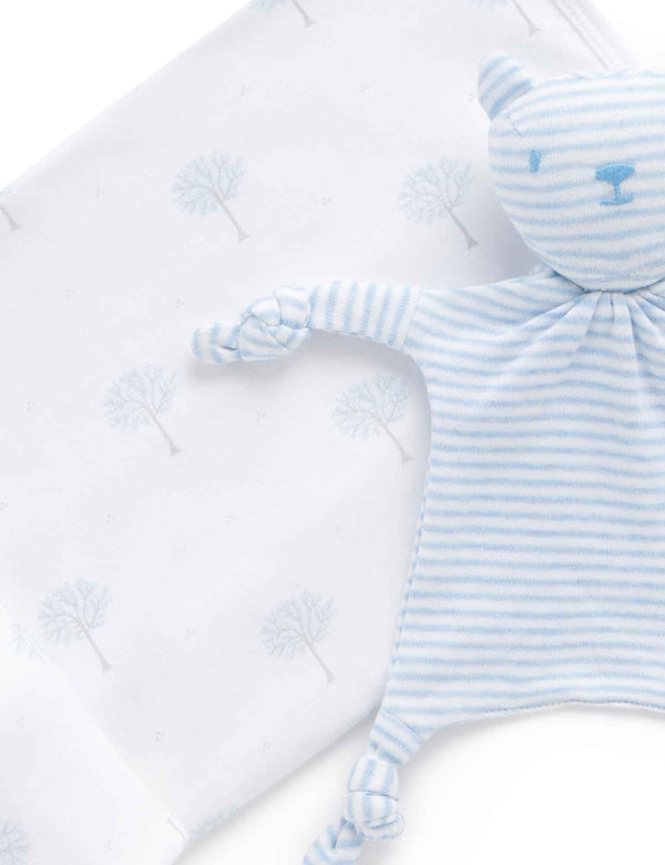 Bunny Rug  & Snookie Pack - Pale Blue Tree