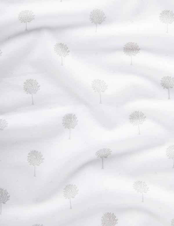 Muslin Wrap 2 Pack - Pale Grey Tree