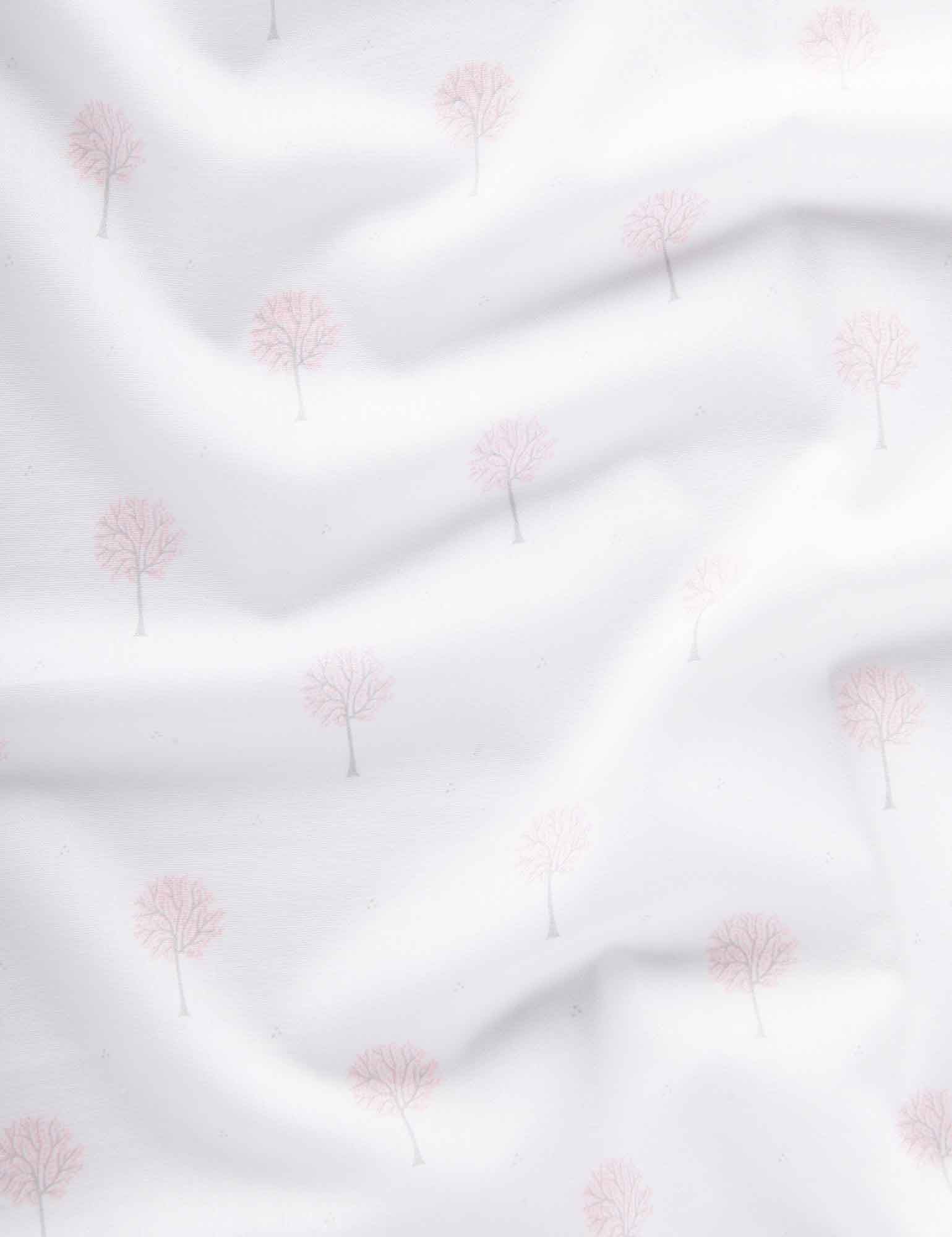 Muslin Wrap 2 Pack - Pale Pink Tree