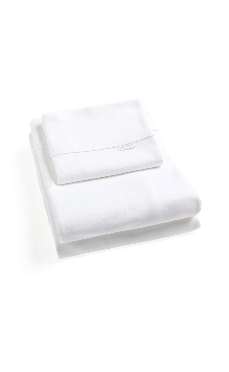 Cot Sheet Set - White