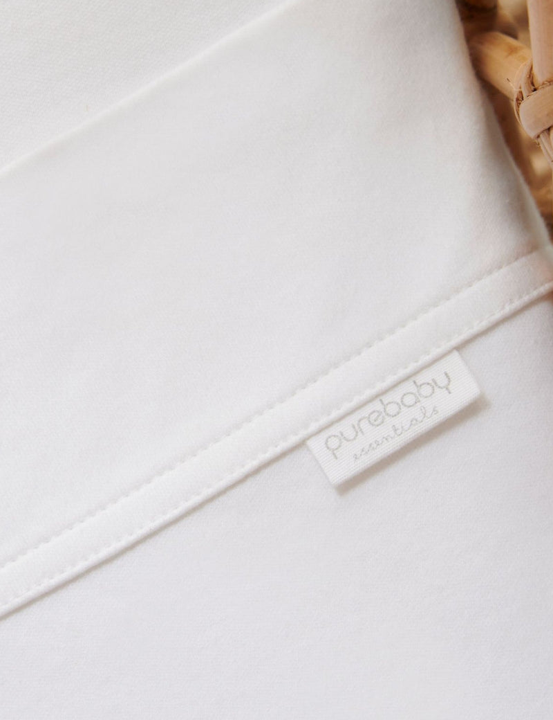 Cot Sheet Set - White