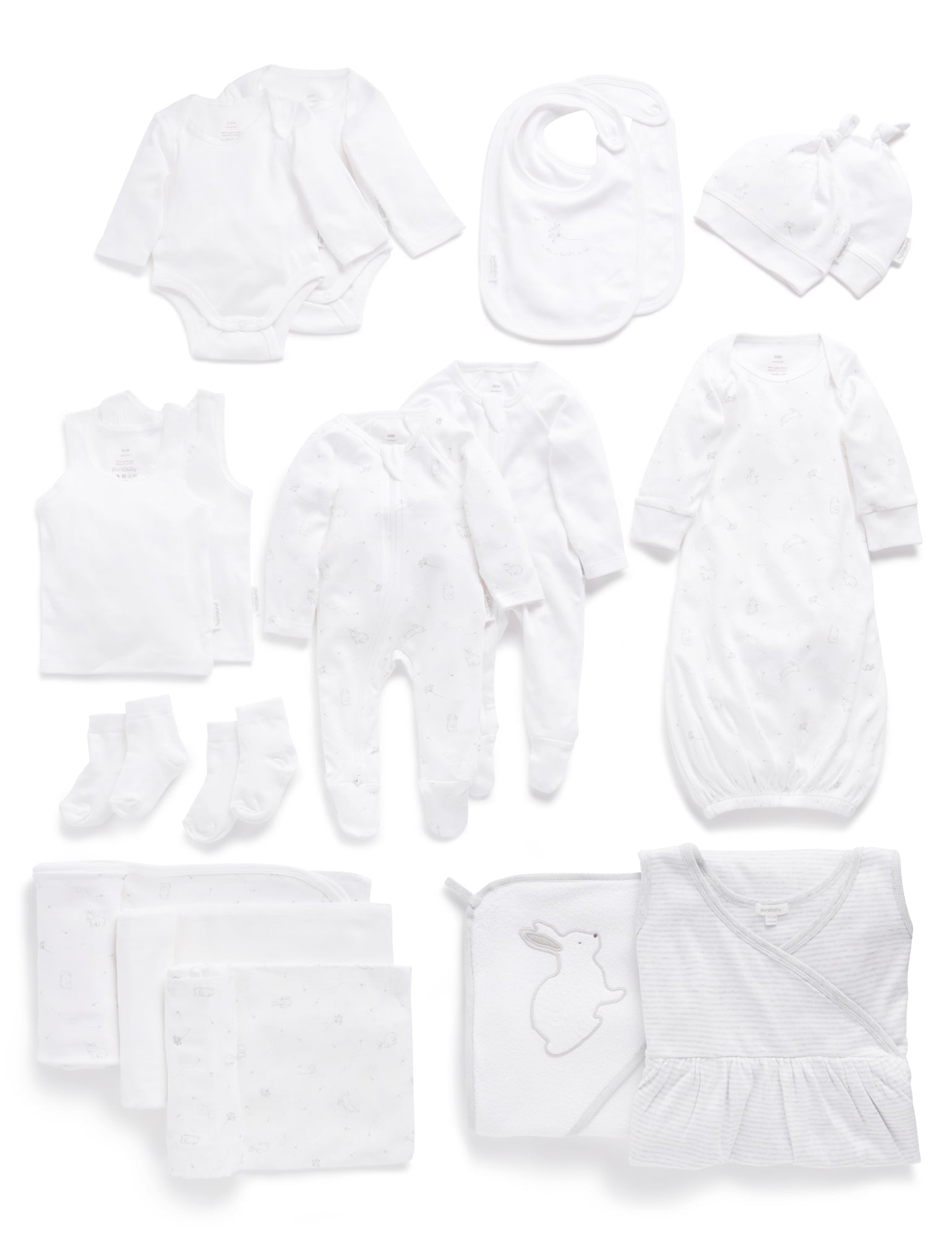 Hospital Bag - White