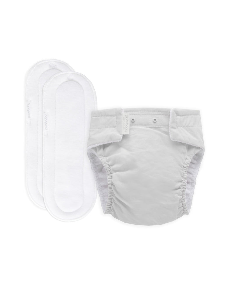 Reusable Nappy Starter Kit - Pale Grey