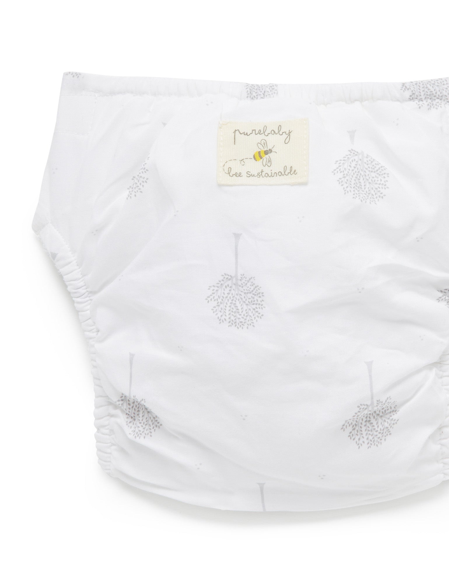 Reusable Nappy Starter Kit - Pale Grey Tree