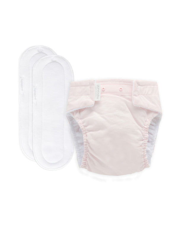 Reusable Nappy Starter Kit - Pale Pink