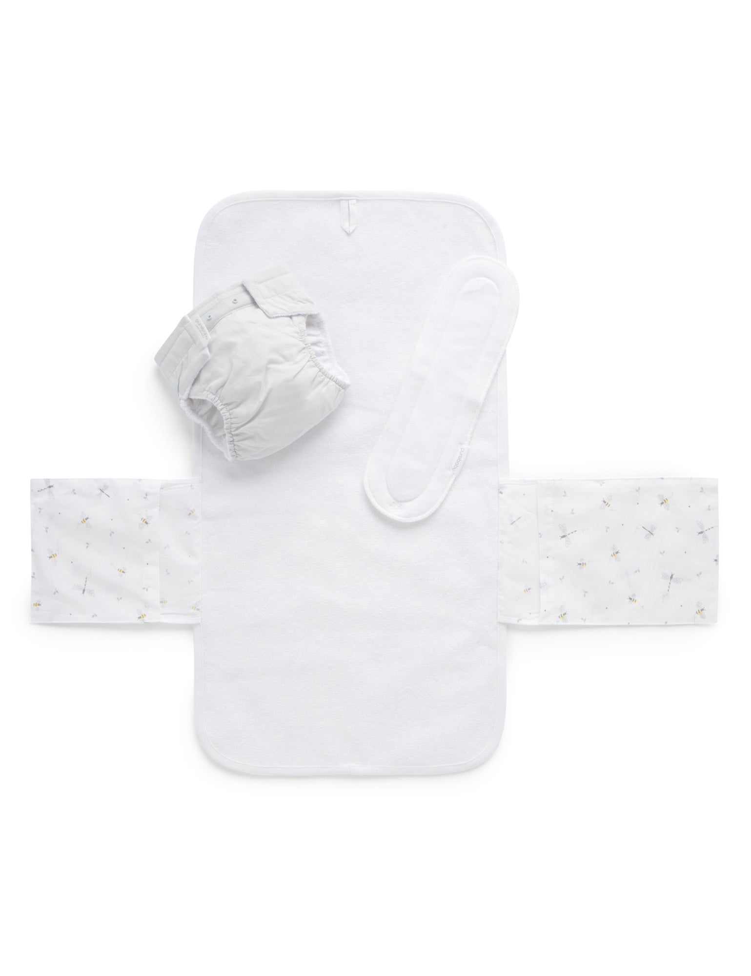 Deluxe Reusable Nappy Pack - Bumble Bee Print