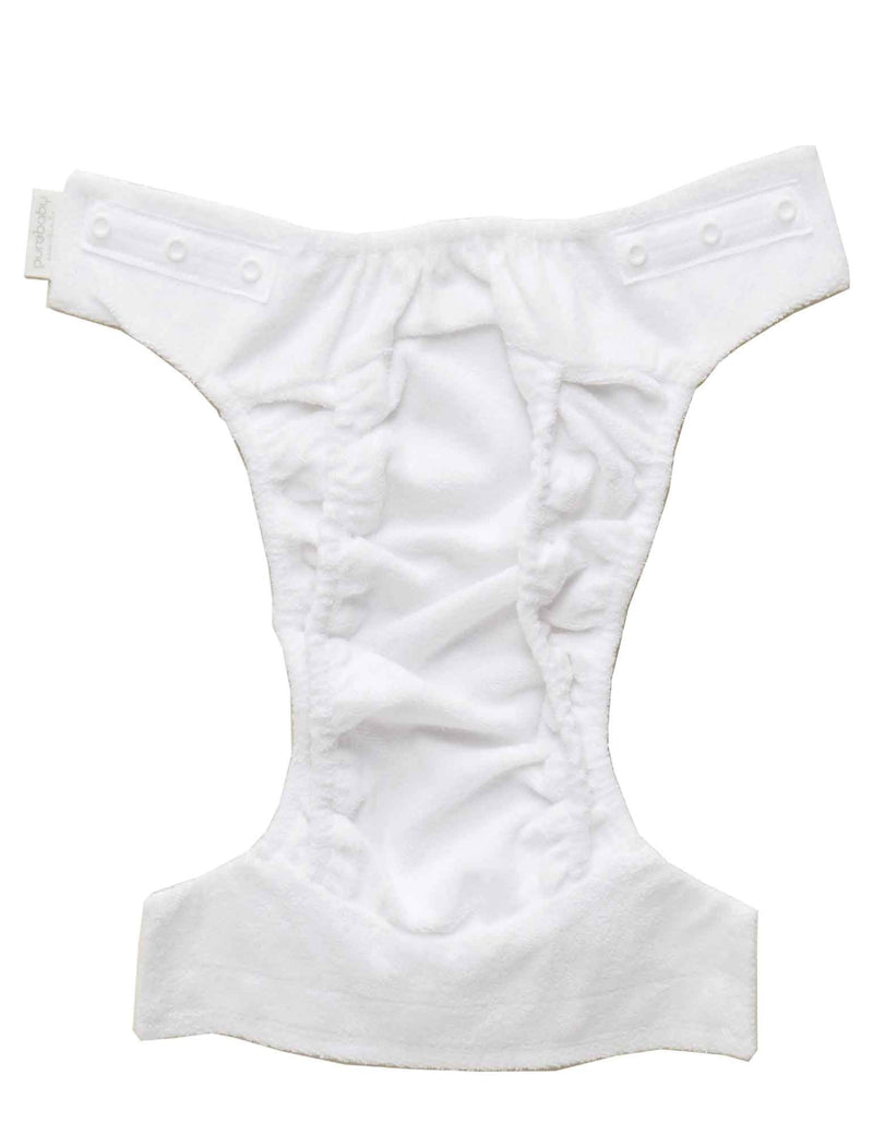 Deluxe Reusable Nappy Pack - Pale Grey Tree