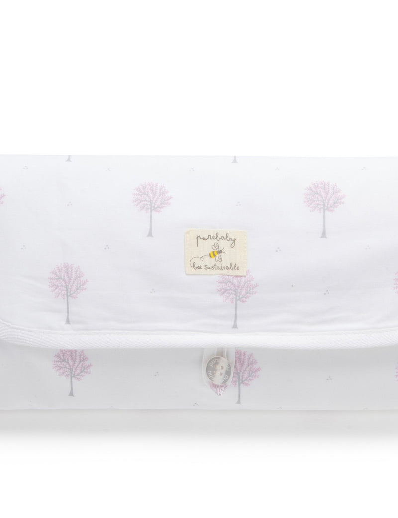 Deluxe Reusable Nappy Pack - Pale Pink Tree