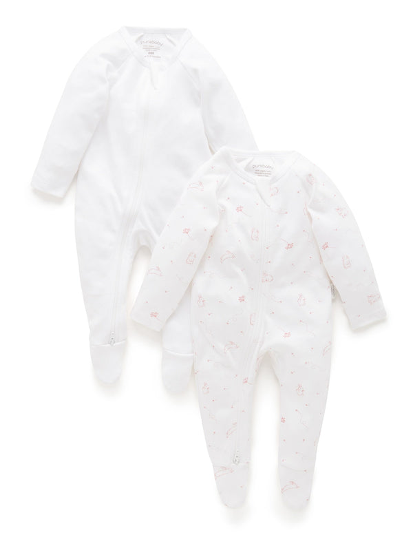 Hospital Bag for Baby - White Crabapple