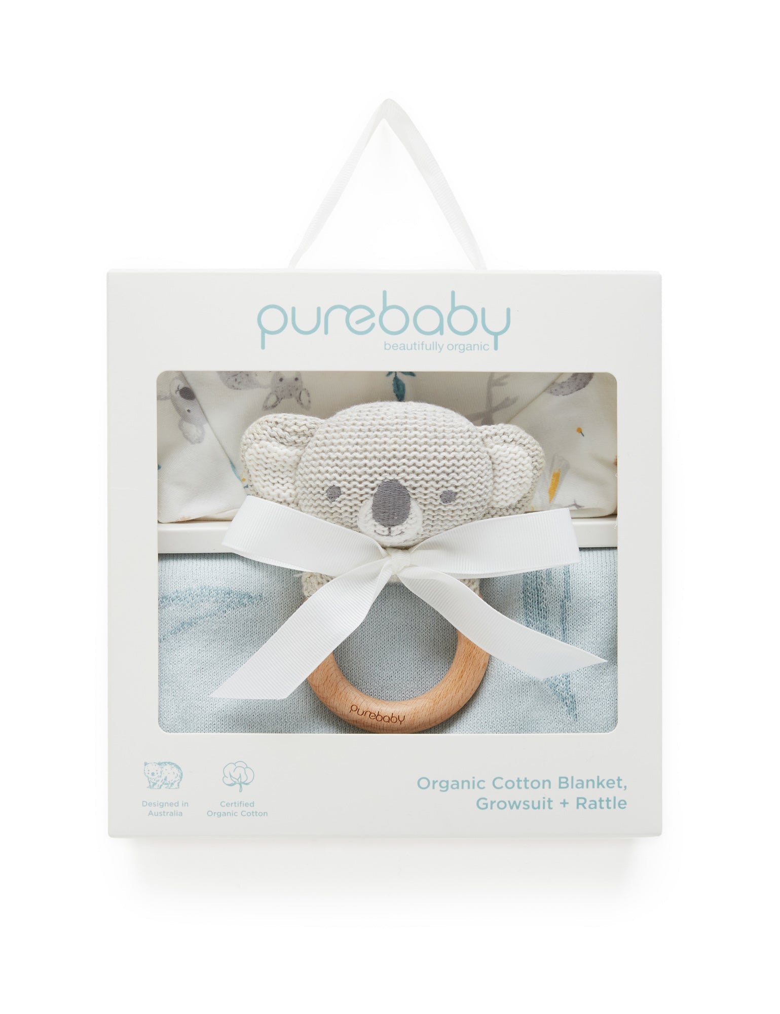 Blanket Hamper - Eucalyptus Friends Pack