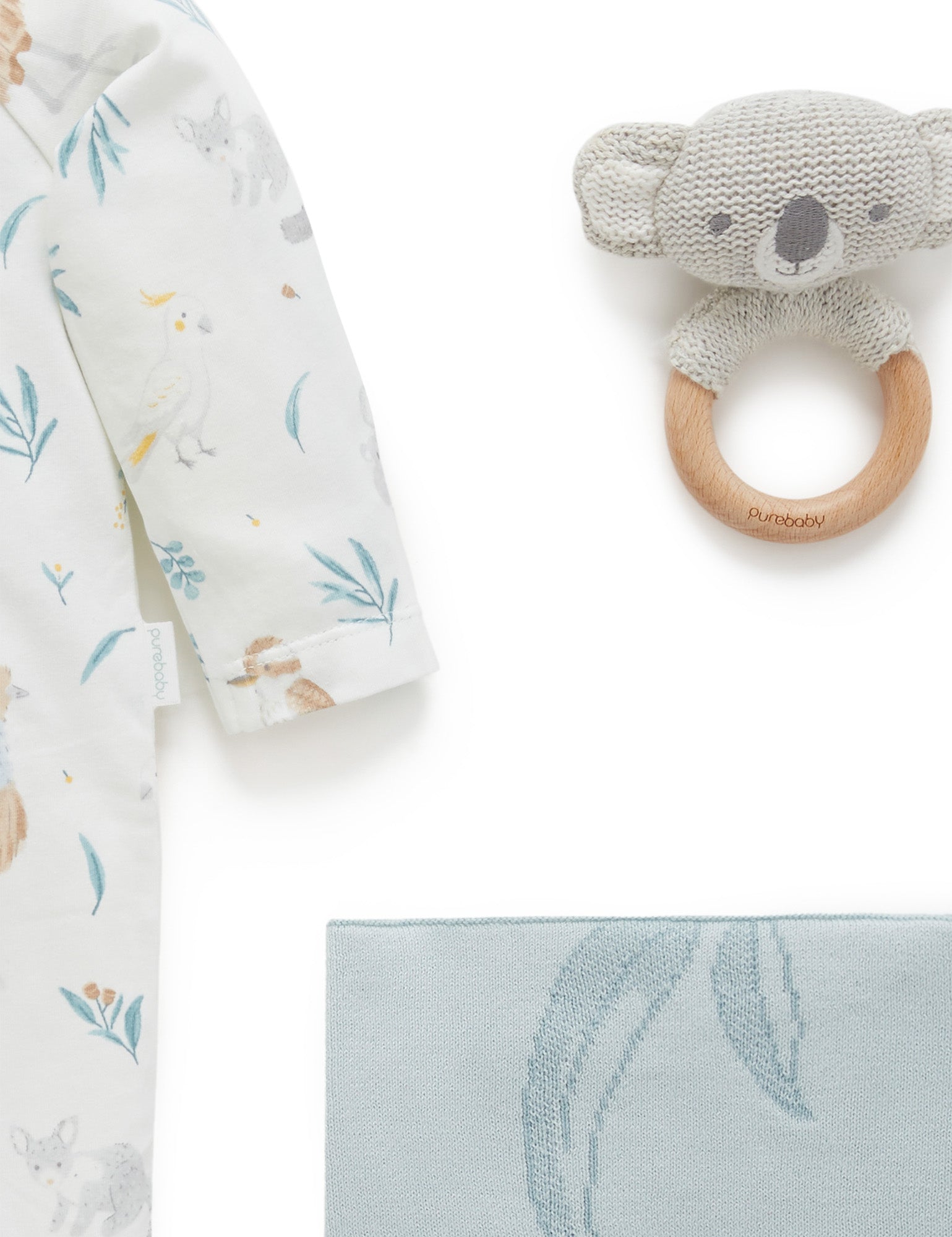 Blanket Hamper - Eucalyptus Friends Pack