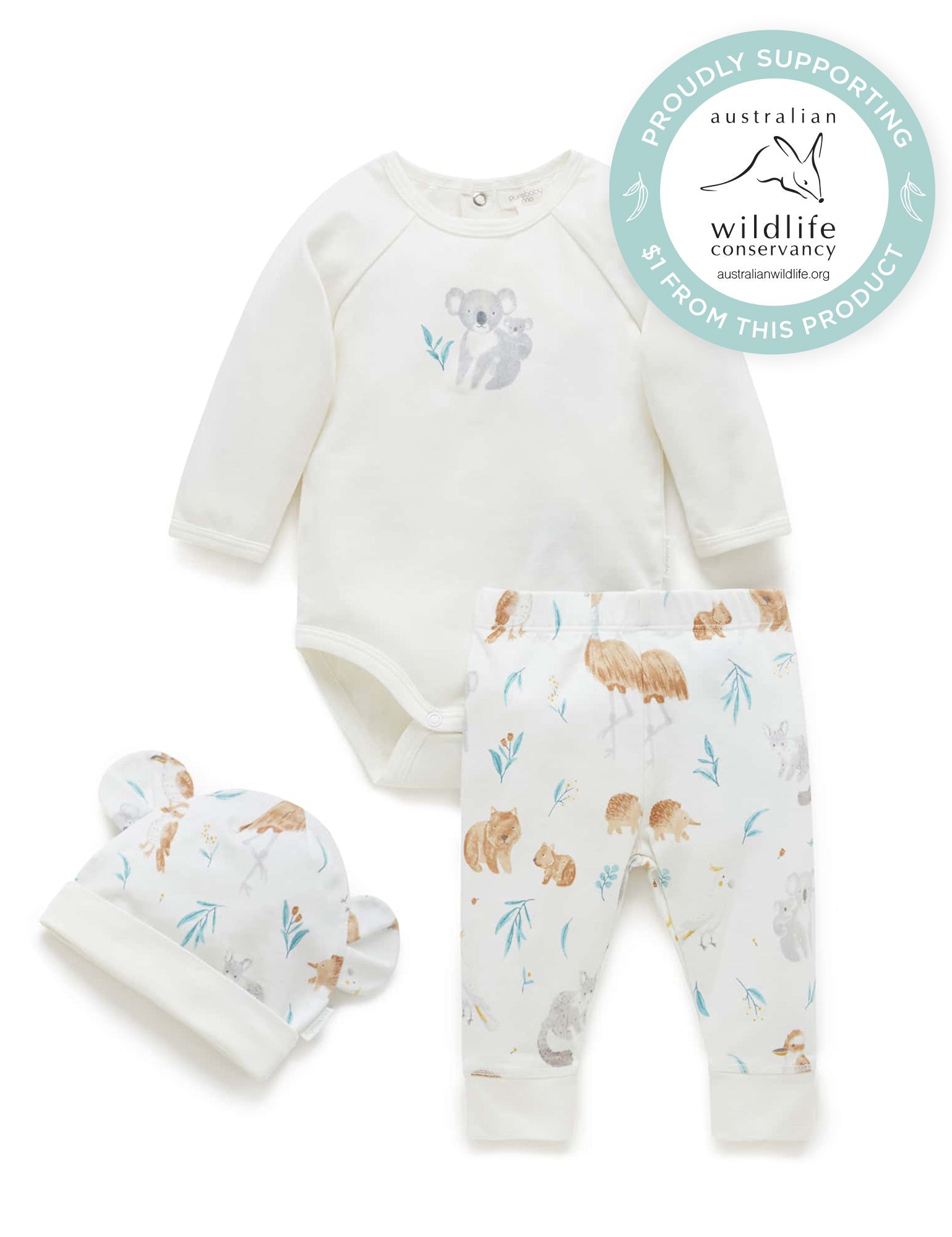 3 Piece Set - Koala Friends Pack