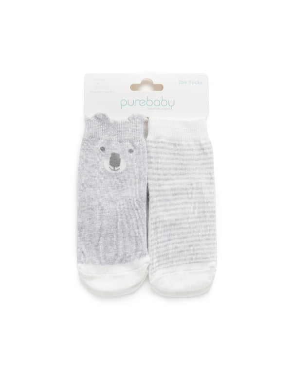 2 Sock Pack - Koala