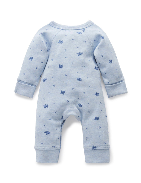 Premi Crossover LS Growsuit - Pale Blue Leaf
