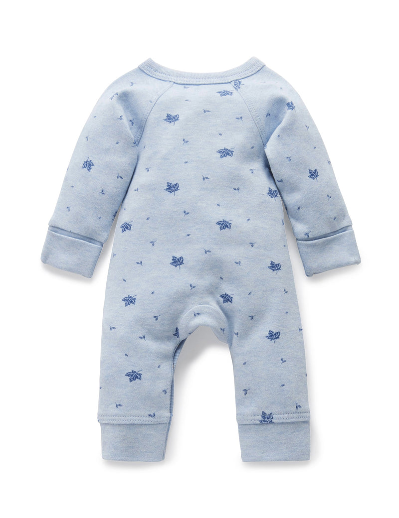 Premi Crossover LS Growsuit - Pale Blue Leaf