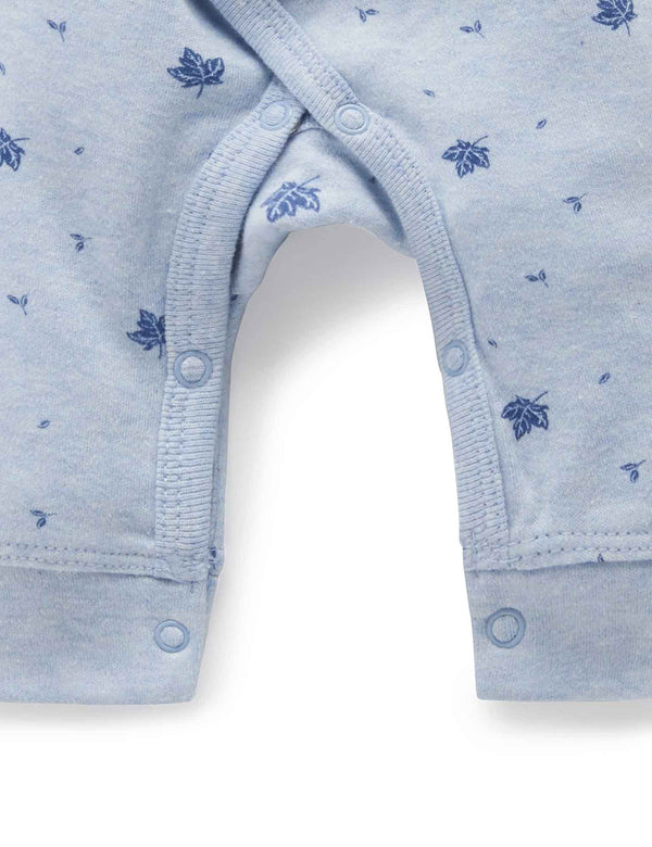 Premi Crossover LS Growsuit - Pale Blue Leaf