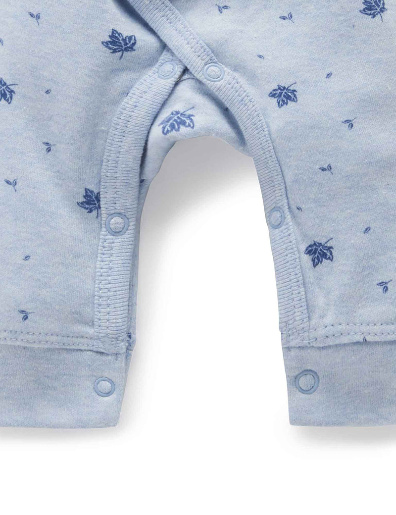 Premi Crossover LS Growsuit - Pale Blue Leaf