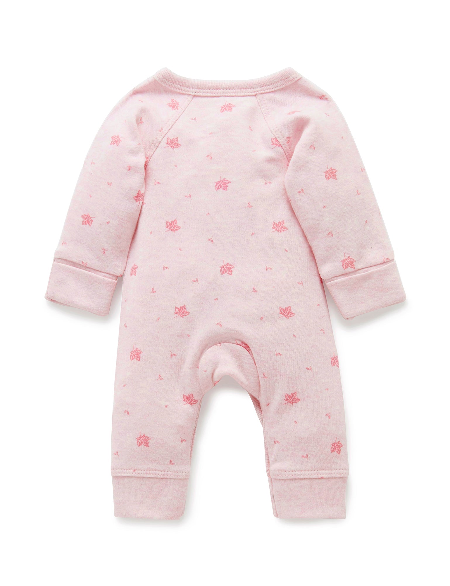 Premi Crossover LS Growsuit - Pale Pink Leaf