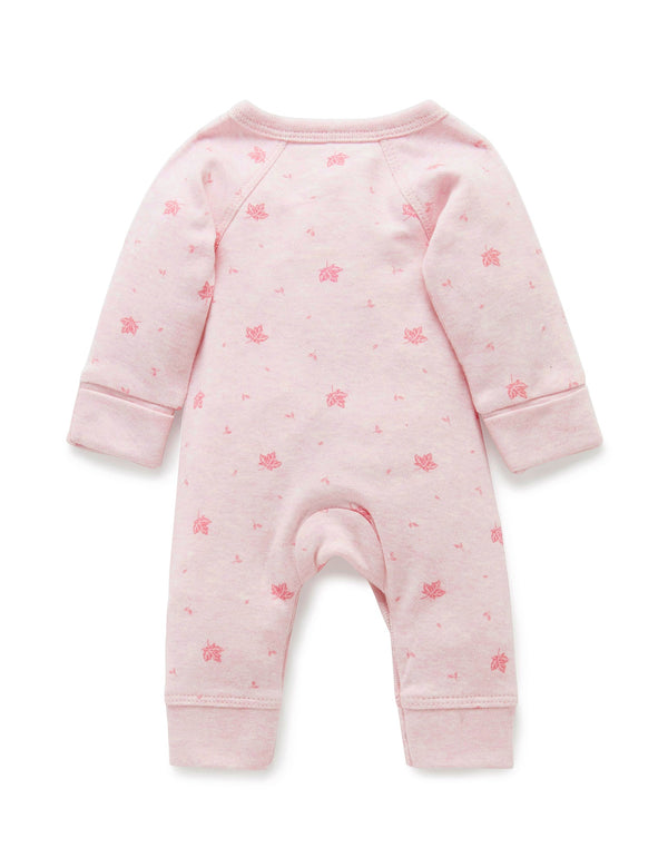 Premi Crossover LS Growsuit - Pale Pink Leaf