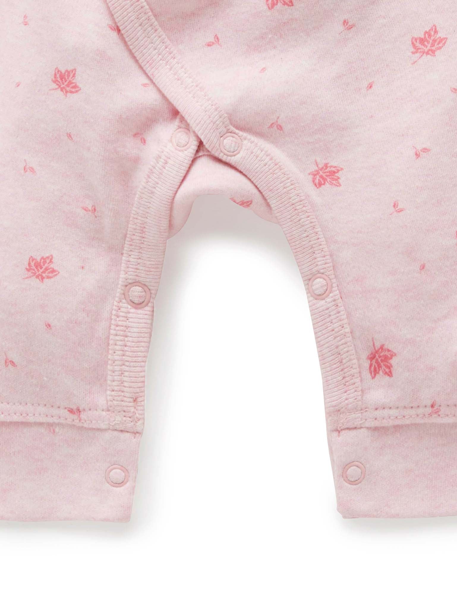 Premi Crossover LS Growsuit - Pale Pink Leaf