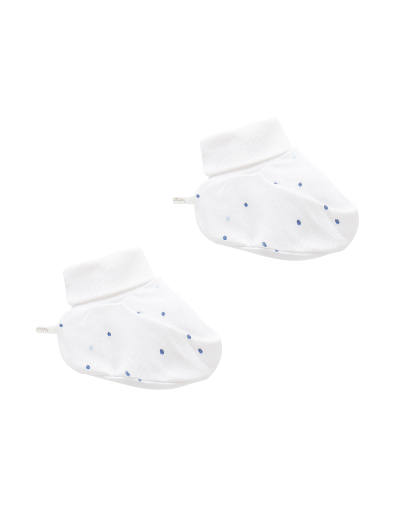 Premi Booties - Pale Blue Spot