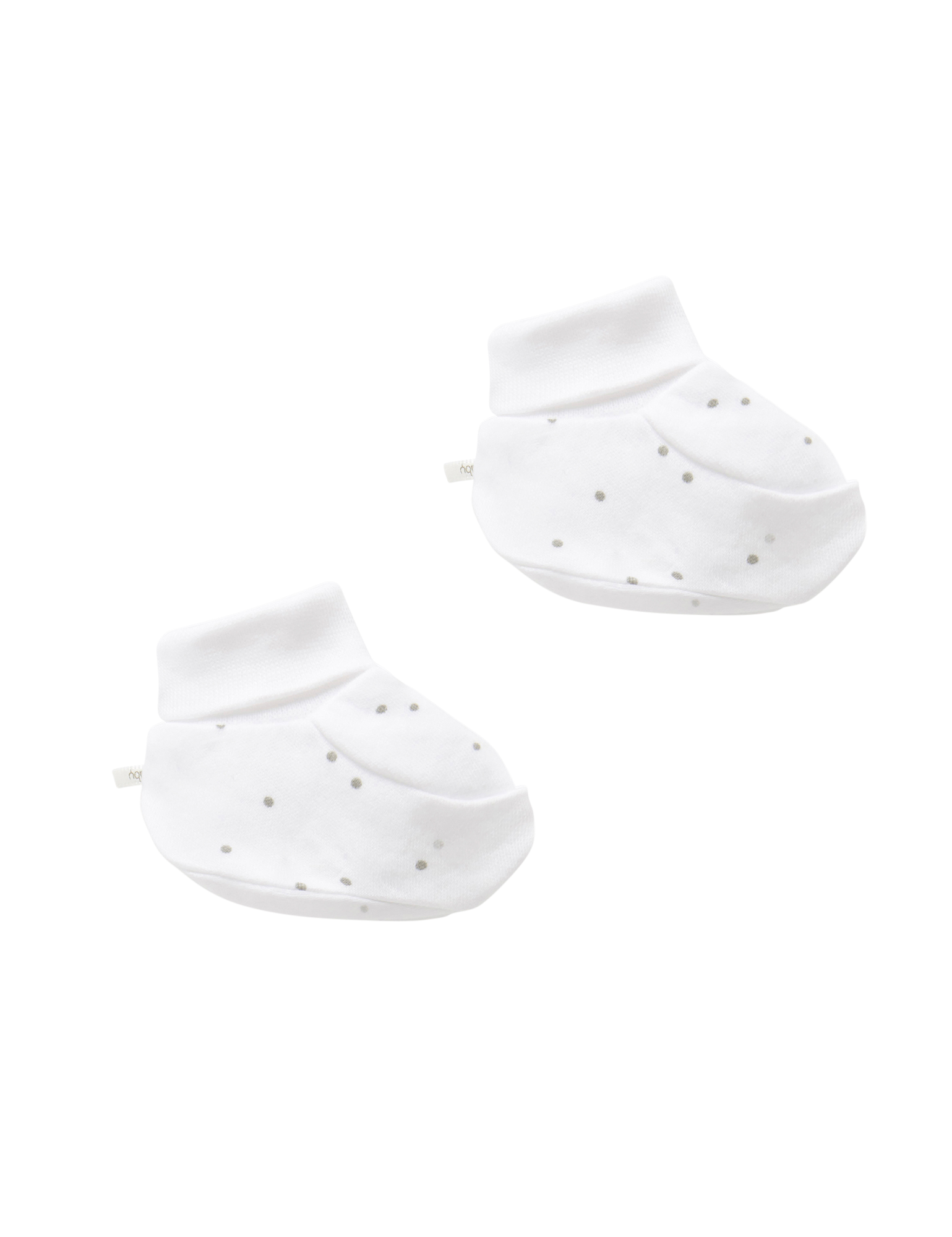 Premi Booties - Pale Grey Spot