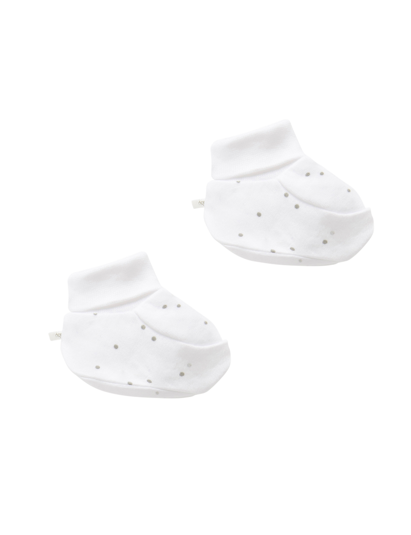Premi Booties - Pale Grey Spot