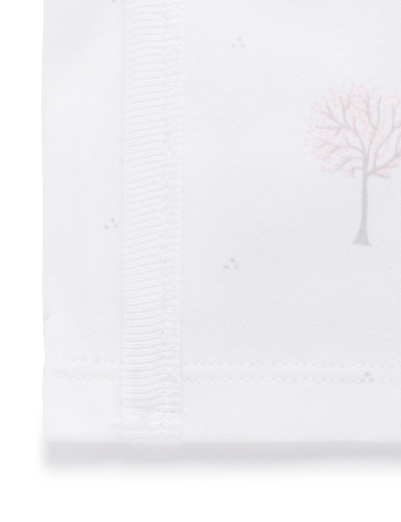 Cross Over Singlet - Pale Pink Tree