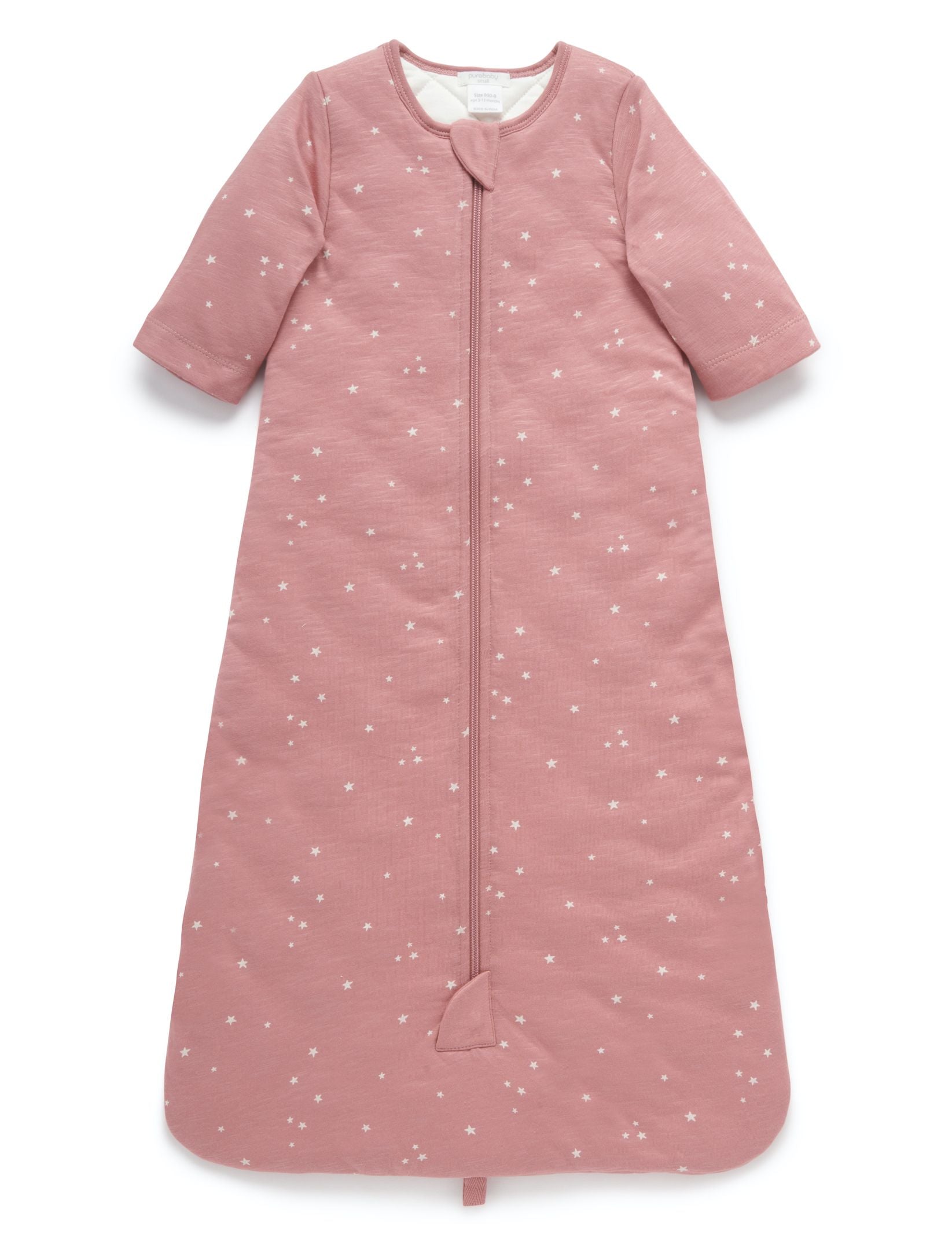 L/Slv Sleep Bag, Tog 3 - Crab Apple Starry Night Print
