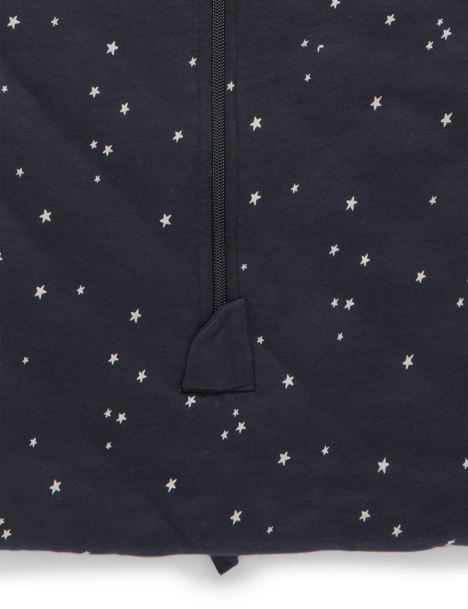 L/Slv Sleep Bag, Tog 3 - Charcoal Starry Night Print