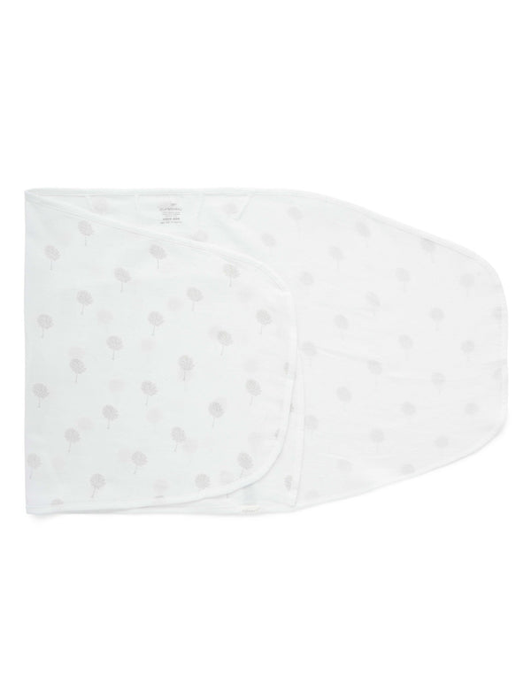 Cocoon Wrap Muslin - Pale Grey Tree