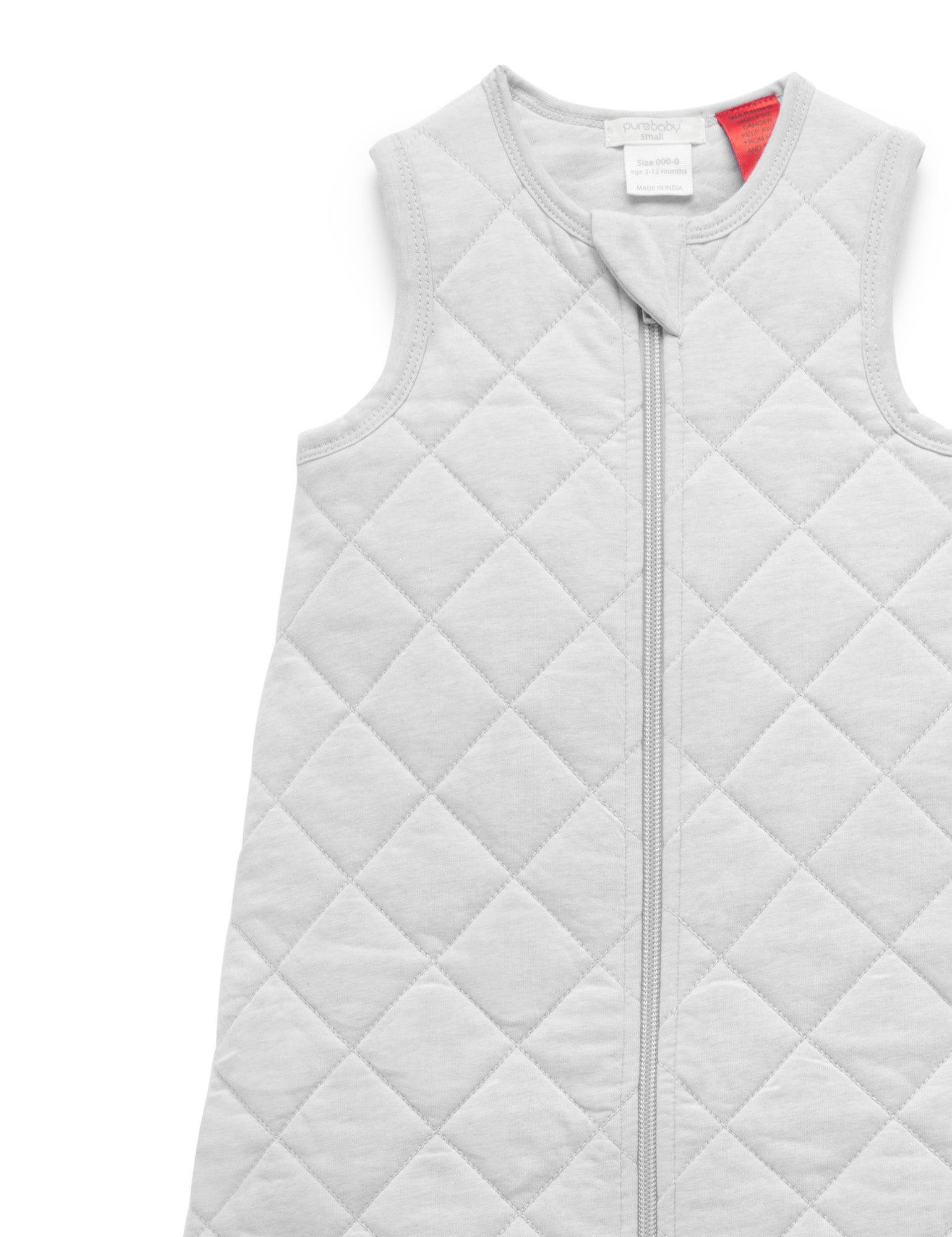 S/Less Sleepbag 2 TOG - Pale Grey Melange