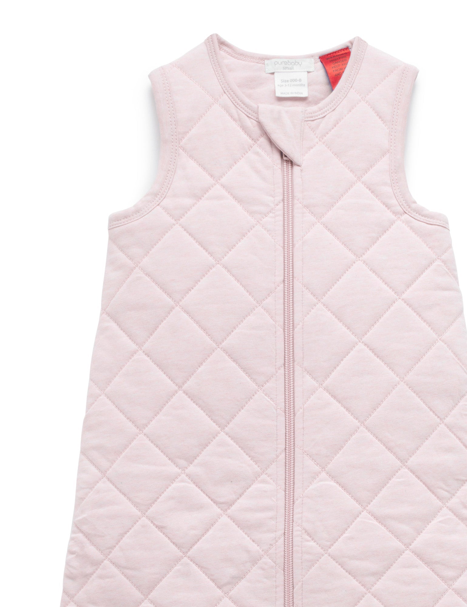 S/Less Sleepbag 2 TOG - Soft Pink Melange