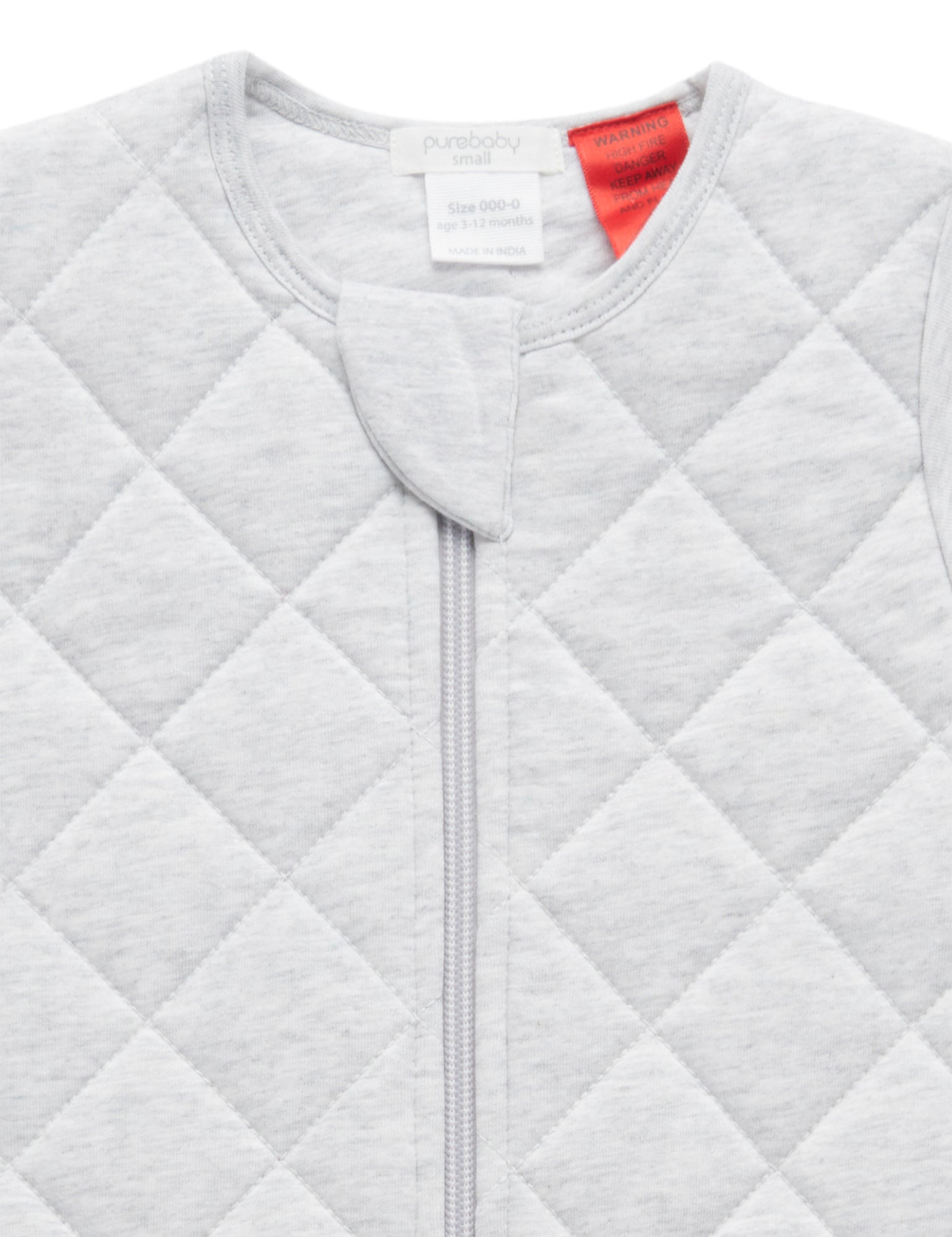 L/Slv Sleepbag 2 TOG - Pale Grey Melange