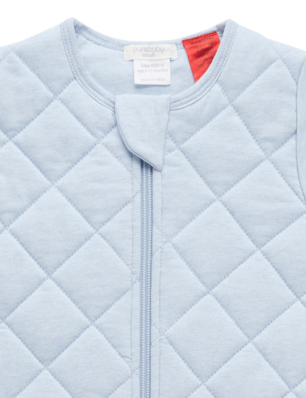 L/Slv Sleepbag 2 TOG - Soft Blue Melange