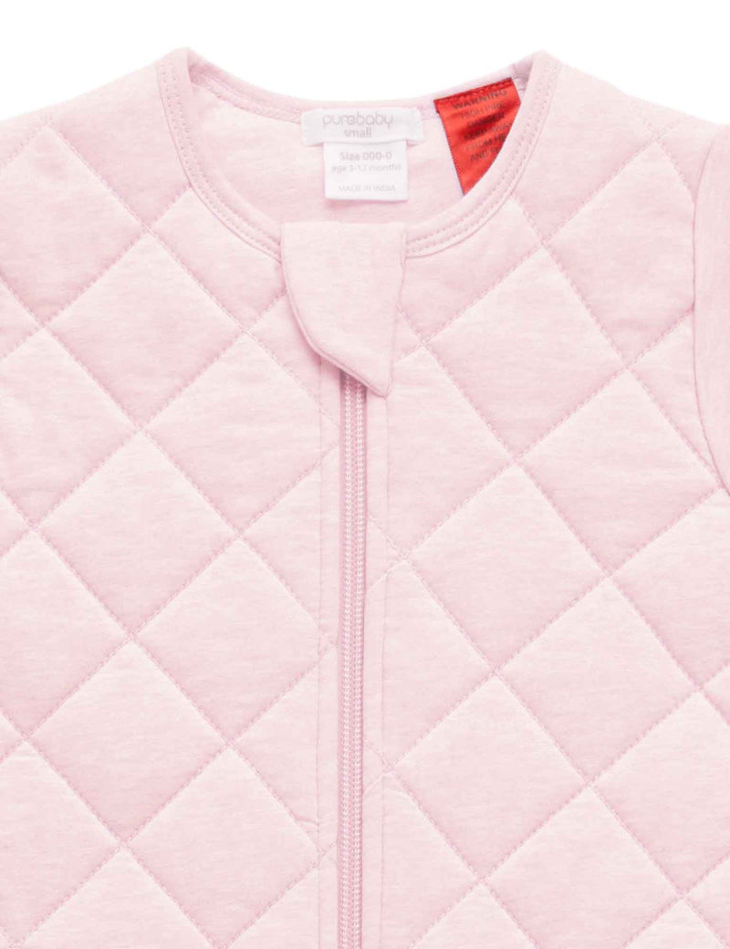 L/Slv Sleepbag 2 TOG - Soft Pink Melange