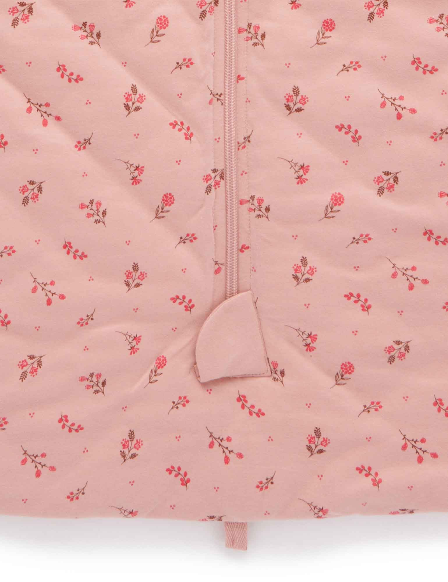 L/slv Sleep Bag, TOG 3 - Berry Leaves Print