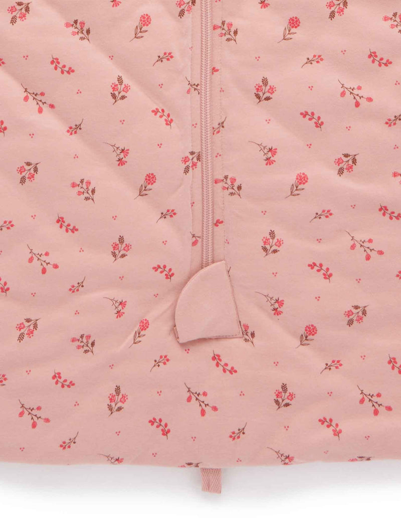 L/slv Sleep Bag, TOG 3 - Berry Leaves Print