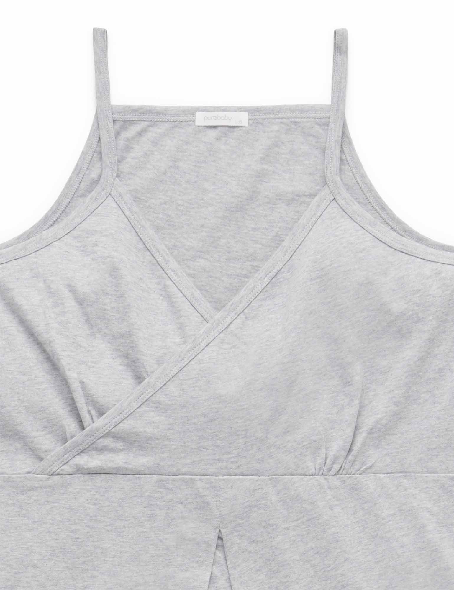 Ladies Nightie - Grey Melange