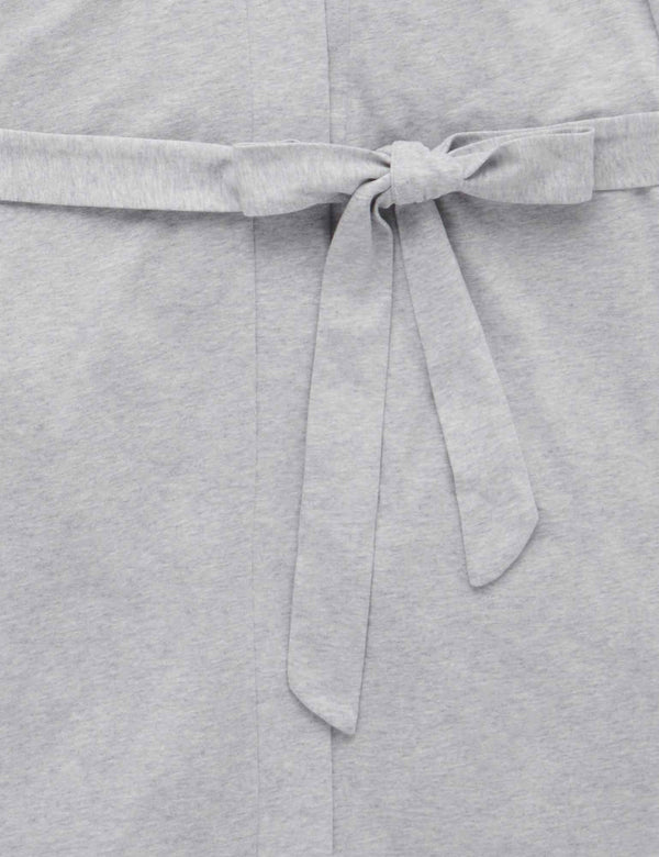 Ladies robe - Grey Melange
