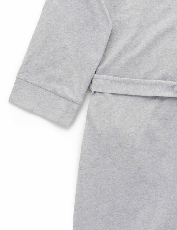 Ladies robe - Grey Melange