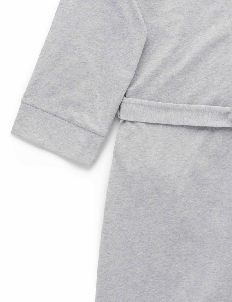 Ladies robe - Grey Melange