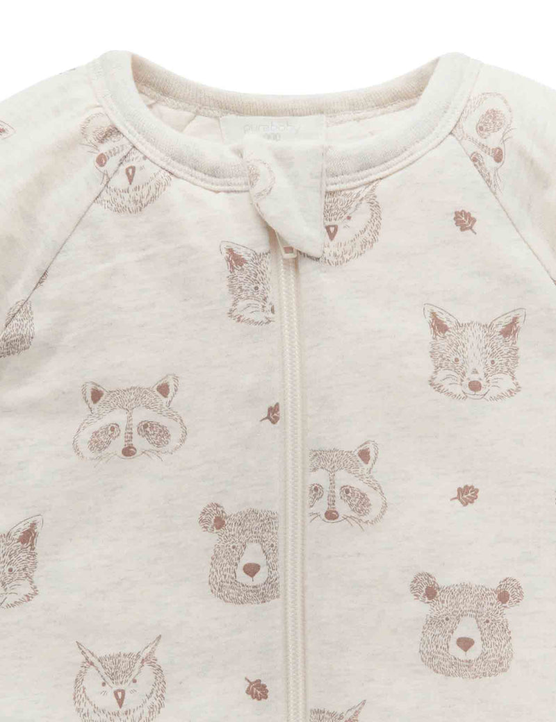 Comfort Suit, TOG 2 - Wheat Forest Folk Print