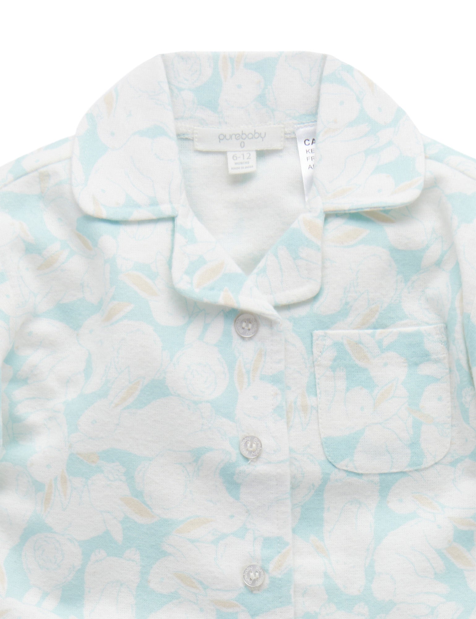 Flannelette PJ Set - Hop To It